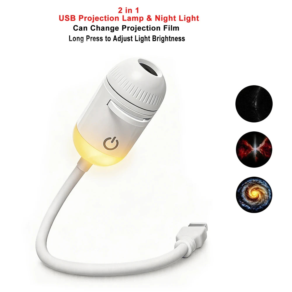 Portable Led Star Light For Car & Home
